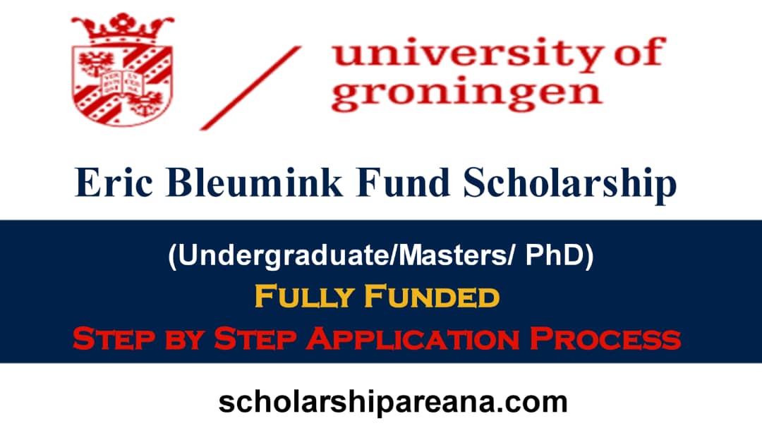 Eric Bleumink Fund Scholarship-2024