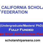 California Scholarship Program