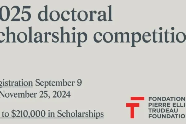 Pierre Elliott Trudeau Foundation Scholarship