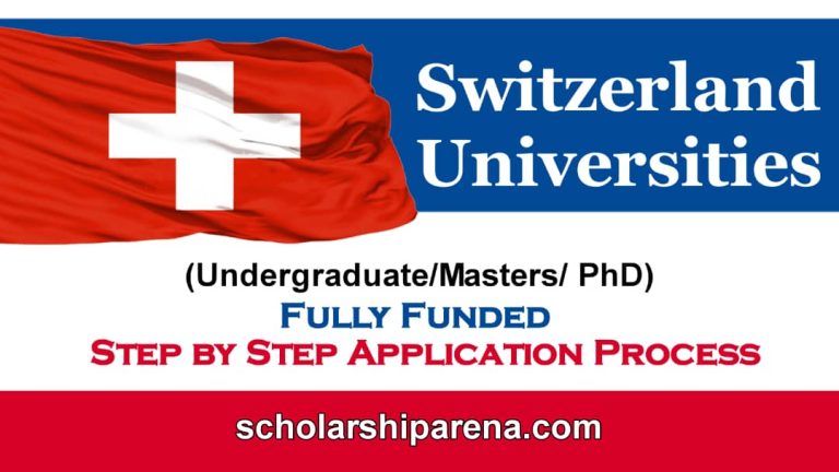 Swiss Government Excellence Scholarships 2025 (Fully Funded)